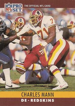 Charles Mann Washington Redskins 1990 Pro set NFL #325